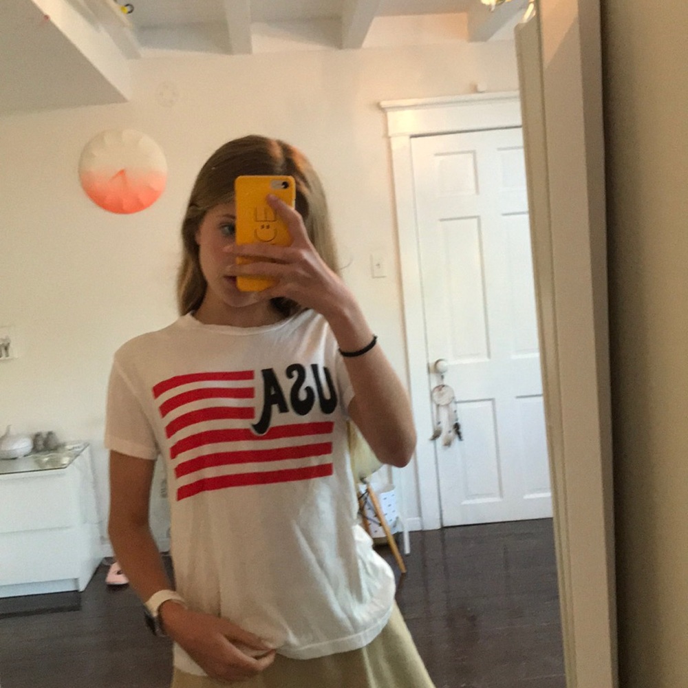 BRAND NEW Pacsun USA shirt SOFTEST THING EVER